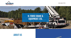 Desktop Screenshot of nforcecrane.com