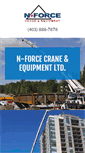 Mobile Screenshot of nforcecrane.com